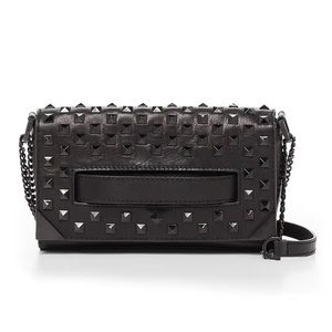 Botkier Studded Leather Clutch